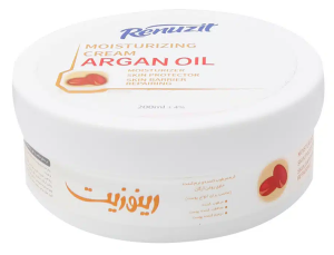 کرم مرطوب کننده کاسه ای حاوی روغن آرگان 200 میلی لیتر رینوزیت