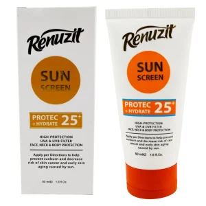 کرم ضد آفتاب رینوزیت مدل SPF 25 حجم 50 میلی لیتر