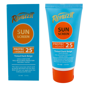 کرم ضد آفتاب رنگی رینوزیت با SPF25 حجم 50 میلی لیتر