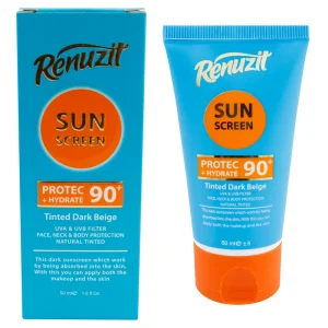 کرم ضد آفتاب رنگی رینوزیت با SPF90 حجم 50 میلی لیتر
