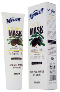 ماسک صورت حاوی روغن آرگان 100 میلی لیتر رینوزیت